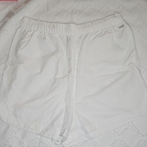 DSG Unlined White Athletic Shorts